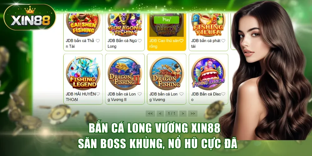 Bắn cá Long Vương XIN88