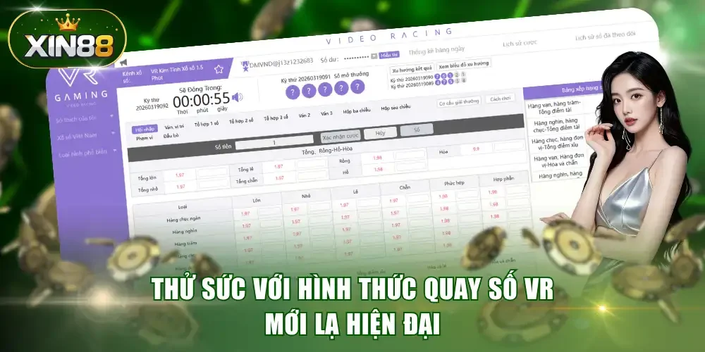 Thử sức với hình thức quay số VR mới lạ hiện đại