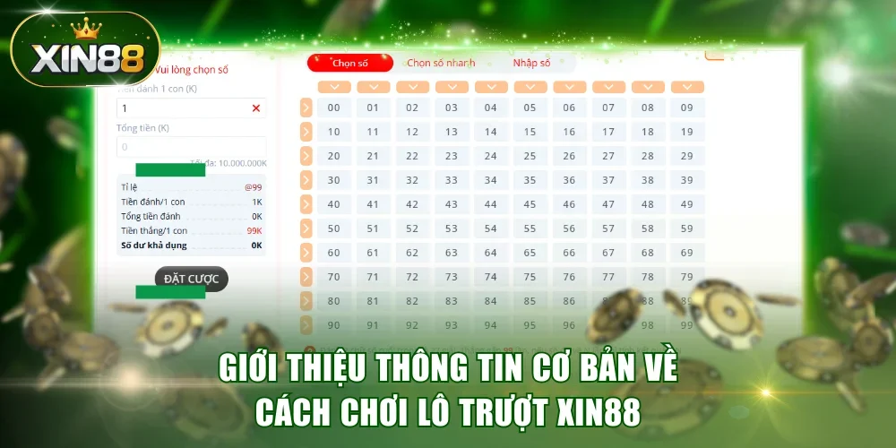 Tìm hiểu chi tiết về hình thức chơi lô trượt XIN88